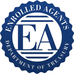 Enrolled Agents Department of Treasyry Logo